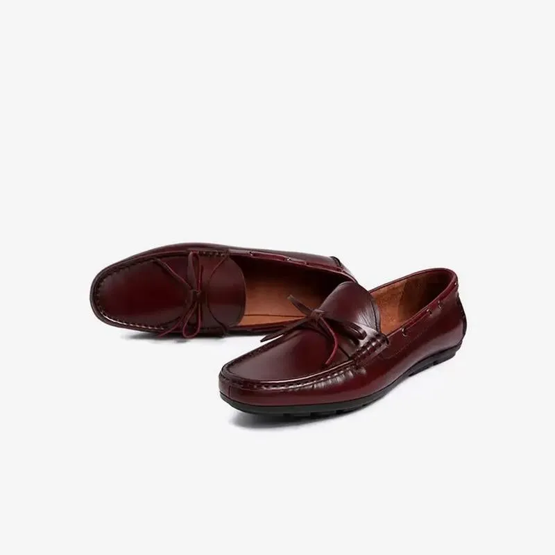 Classic Leather Driving Loafers