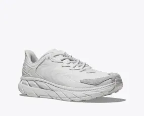 Hoka Unisex Clifton LS Walking Shoes- White/Nimbus Cloud
