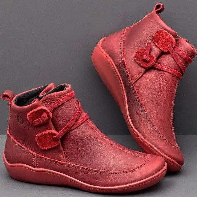 Shoes - Women's Genuine Leather Comfortable Boots